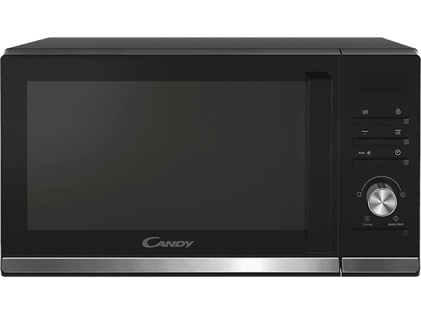 Microondas con grill - Candy Moderna CMGA23TNDB, 900 W, 6 niveles, 23 L, 8 funciones, Negro