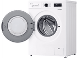 Lavadora carga frontal - LG F4X1009NWK, 9 kg, 1400 rpm, 10 programas, AI Direct Drive™,  Steam™, Blanco