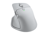 Ratón inalámbrico - Logitech MX Master 4, 8000ppp, Carga rápida, Clics silenciosos, Bluetooth-USB, PC-Mac, Multidispositivo, Personalizable, Gris