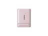 Powerbank - Baseus PicoGo Ultra-Mini Magnetic, 5000mAh, 20W, Carga ultrarrápida inalámbrica Qi2, USB-C, Con cable, Universal, Rosa Nebula