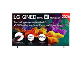 TV QNED Mini LED 86 - LG 86QNED85B6B, UHD 4K, Procesador Inteligente α8 AI Processor 4K Gen3, Smart TV, DVB-T2 (H.265), Negro