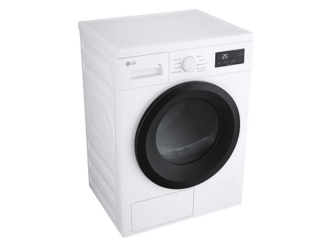 Secadora bomba de calor - LG RHA1008NWK, 8 kg, 8 programas, Blanco