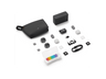 Micrófono - DJI Mic Mini 2S (2 TX + 1 RX + Estuche de carga), Cancelación de Ruido con IA, 28h Autonomía, 16GB Almacenamiento, Negro