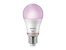 Bombilla inteligente - Philips 9290045833, Hasta 1521 lúmenes a 2700 K, Sencilla conexión Plug & Play, Control mediante aplicación o voz, Blanco
