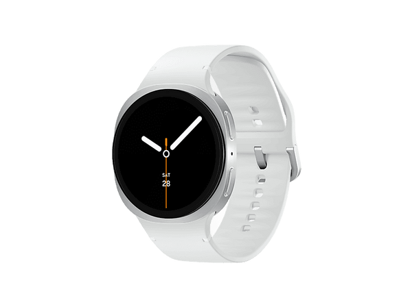 Smartwatch - Samsung Galaxy Watch8 BT 44mm, 1.47", Exynos W1000, 32 GB, 2 GB RAM, 435 mAh, Android, Plata