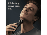 Afeitadora - Braun Afeitadora eléctrica Series 8 8663CC, SensoAdapt, 60 min autonomía, Centro SmartCare, Afeitado en seco y en mojado, Gris