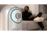 Calefactor - Cecotec ReadyWarm 10050 Top Ceramic Pro, Cerámico, 2200 W, 3 potencias, Oscilación, Blanco