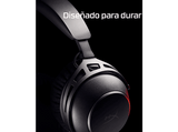 Auriculares gaming - HyperX Cloud Alpha 2, Diadema, Inalámbricos, 250 h, PC/Consolas, Micrófono, Sonido Hi-Fi, Negro
