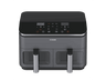Freidora de aire - Cosori Dual Basket Chef Edition, 1750 W, 8.5 l, Doble cesta iluminada, Negro