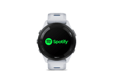 Reloj deportivo - Garmin Forerunner 265, Blanco/Azul, 22mm, Pantalla Táctil AMOLED 1.3, 13 días Autonomía, Morning Report, 8GB