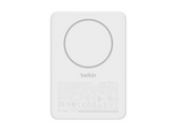 Powerbank - Belkin BPD010hqWH, 5000 mAh, 1x USB Tipo-C y Módulo Magnético de Carga Inalámbrica, 7.5W, Blanco