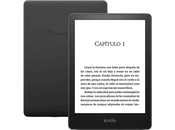 eReader - Amazon Kindle Paperwhite 2021, 6.8", 300 ppp, 8GB, Wi-Fi, Impermeable, Con publicidad, Negro