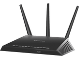 Router inalámbrico - Netgear Nighthawk R7000, doble banda, hasta 1900 Mbps, color negro