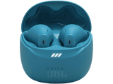 Auriculares True Wireless - JBL Tune Flex 2, 48 h Autonomía, IP54, Cancelación de ruido, Ergonómico, Turquesa