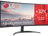 Monitor - LG UltraWide™ 34WR50QK, 34 WQHD, 100 Hz, 5 ms, VA Curvo, 2x HDMI, HDR10, Negro