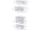 Frigorífico combi integrable - Siemens KI96NVFD0,Serie IQ300, No Frost, 193.5 cm, 290 l, Gran capacidad, Auto Airflow,  Inox