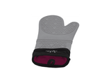 Guante de cocina - Jata HACC4524, Incluye Pinza de Silicona, Flexible, Antideslizante, De -40 a  230º C, Ambidiestro, Silicona