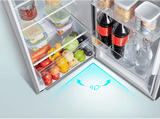Frigorífico dos puertas - Midea KFK 531 E NF IN, No Frost, 169.6 cm Alto, 325 l, Descongelación automática,  Multi Air Flow, Fresh Box, LED, Inox