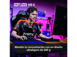 Auriculares gaming - Sony INZONE H9 II, Inalámbricos, Noise Cancelling, Fnatic, Micrófono, IA, 30h, Bluetooth/LE/2,4 GHz, Ligeros, PC, WHG910N, Negro