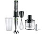 Batidora de mano - Braun Multi Quick 9 MQ9135XI, SmartSpeed, 600ml, 4 accesorios, Inox