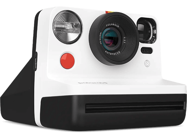 Cámara instantánea - Polaroid Now Generation 2, Flash preciso, Exposición doble, Batería recargable, Blanco y negro