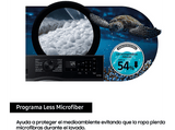 Lavadora carga frontal - Samsung WW80CGC04DABEC, 8kg, 1400 rpm, EcoBubble™, WiFi, Negro