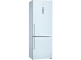 Frigorífico combi - Balay 3KFE776WE, No Frost, 435 l, 203 cm, Cajón ExtraFresh, Botellero cromado, Display LED Externo, Blanco