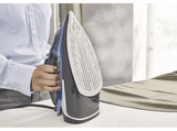 Plancha de vapor - KOENIC KSI 2625,  400 ml, 40 g/min, Sistema Antical, Negro/Azul