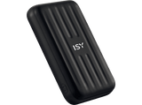 Powerbank - ISY IMC 5000, 5000 mAh, USB, Carga inalámbrica, Negro