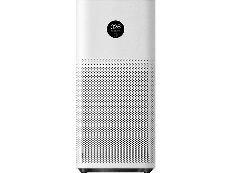 Purificador de aire - Xiaomi Mi Air Purifier 3H, Control remoto, Hasta 45 m², 380m3/h, 32 dB, 38W, Blanco
