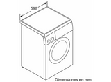 Lavadora carga frontal - Balay 3TS993BP, 9 kg, 1200rpm, 15 programas, AquaControl Plus, Motor ExtraSilencio,  Blanco