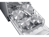 Lavavajillas integrable - Samsung DW50DG450B00ET, 10 servicios, 6 programas, 44.8 cm, No Panelable, Blanco