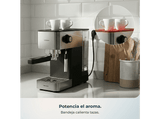 Cafetera express - Cecotec Cafelizzia 690 Grey, 20 bares, 1230-1465 W, Thermoblock, Vaporizador, 1,5 L, Gris