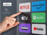 Pantalla - Thomson 27FE7M45/GO PLUS PRO Full-HD, Táctil, WiFi6, Control por Voz, 4h Autonomía, Cámara, Blanco