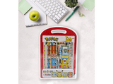 Pack papelería - Pokémon: 1 plumier, 1 bloc, 5 lápices de colores, 1 bolígrafo, 1 goma, 1 sacapuntas y 1 regla