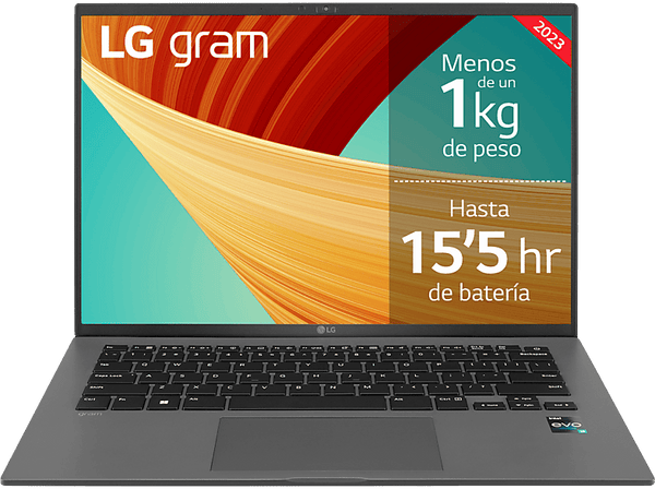 Portátil - LG 14Z90R-G.AD76B, 14" WUXGA, Intel® Evo™ Core™ i7-1360P, 32GB RAM, 512GB SSD, Windows 11