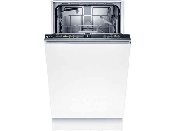 Lavavajillas integrable - Balay 3VT4031NA, 10 servicios, 4 programas, 44.8 cm, Home Connect, Infolight, Sin panelar