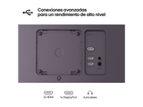Monitor gaming - LG UltraGear™ 34G600A-B, 34 WQHD, 160 Hz, 1 ms, VA curvo 1800R, 2x HDMI, Altavoces incorporados, Morado grisáceo