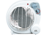 Calefactor - OK OFH 320224 ES, 2000 W, 2 niveles potencia, Modo Frío/Templado/Cálido, Blanco
