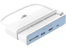 Hub USB - Hyper HD34A8, 6 Puertos en 1, USB-C, 10 Gbit/s, Blanco