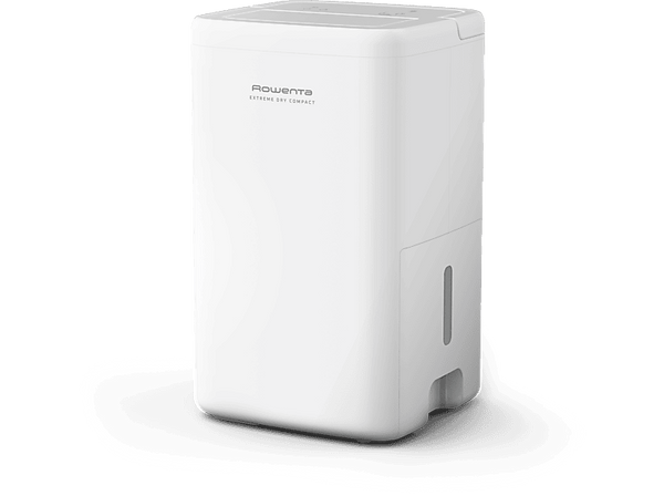 Deshumidificador - Rowenta Extreme Dry Compact DH5250, 14L/día, Depósito 3l,  Superficie 40m², Silencioso, Blanco