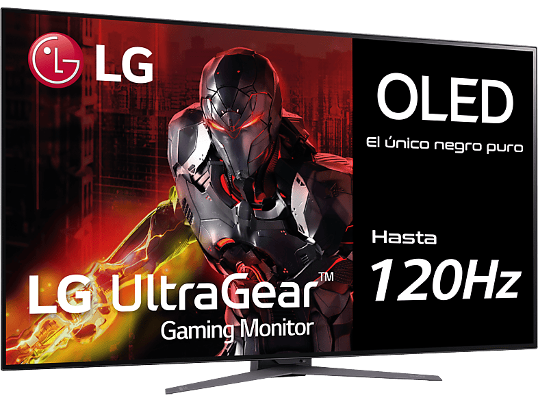 Monitor Gaming - LG 48GQ900-B, 48.2 , UHD 4K, 0.1 ms, 50/60 Hz, USB, HDMI x3, DisplayPort x1, Negro