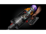 Aspirador escoba - Dyson v15 Detect Absolute, 240 W, 60 min, Pantalla LCD, Inalámbrico, 3 Modos, Tecnología Láser, Sensor Suciedad, Níquel