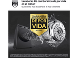 Lavadora secadora - LG F4DR6010AGM, Serie 600, 10 kg / 6 kg, 1400 rpm, 12 programas, AI Direct Drive™, TurboWash™360˚, Inox grafito antihuellas