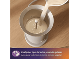 Espumador de leche - Philips Baristina BAR311/00, 120 ml, Espuma Caliente y Fría, Animal y Vegetal, Compatible Baristina, Blanco, 3 Años Garantía