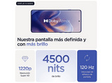 Móvil - motorola edge 60 pro, Dazzling Blue, 512 GB, 12 GB RAM, 6.67 pOLED, MediaTek Dimensity 8350 Extreme, 6000 mAh