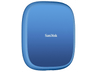 Disco duro SSD externo 2 TB - Sandisk Creator Phone SSD, Compatible con MagSafe, Hasta 1000MB/s lectura, Azul
