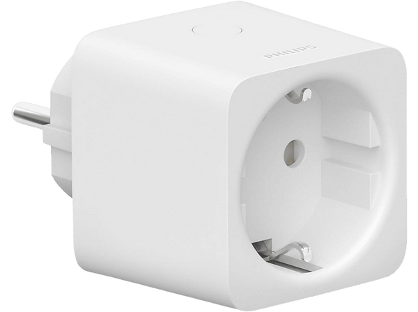 Enchufe inteligente - Philips Hue Smart Plug,  Compatible con Alexa y Google Home, Blanco