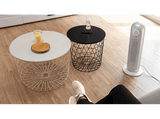 Calefactor - Cecotec ReadyWarm 10050 Top Ceramic Pro, Cerámico, 2200 W, 3 potencias, Oscilación, Blanco