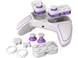 Mando PS5 - PDP Victrix Pro BFG, Para PlayStation 5, PS4 y PC, Con o sin cable, 20h de autonomía, 2000 mAh, Blanco